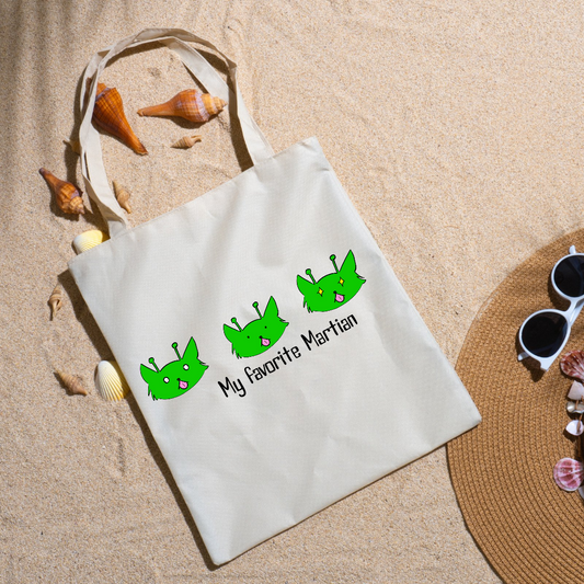 Tote bag alien